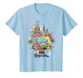 Barcelona Spain Landmarks Art T-Shirt - Fun Novelty Design Men Women - T-Shirt, Sweatshirt, Hoodie