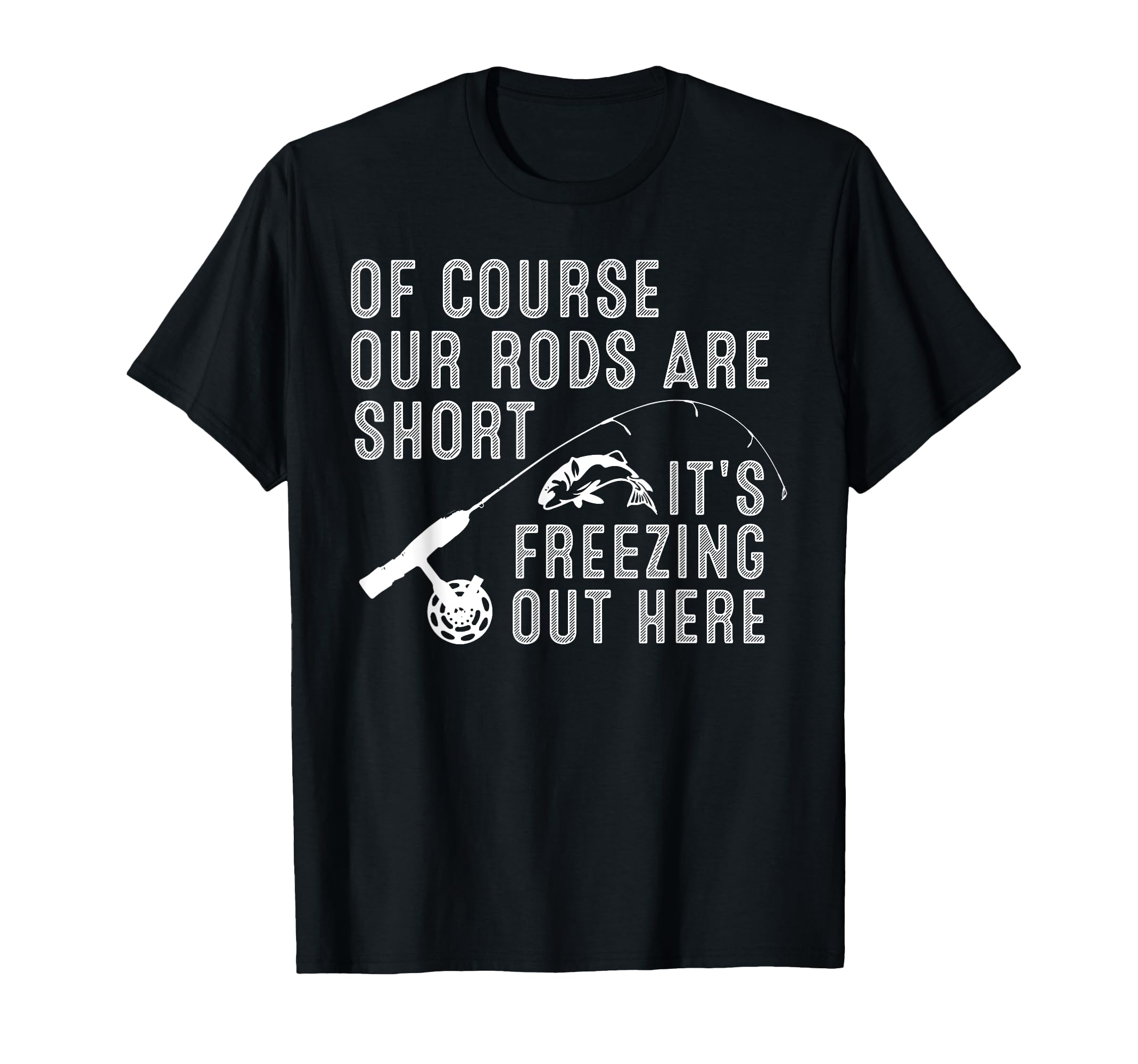Funny Ice Fishing Art Dad Father Ice T-Shirt - Unique Graphic Men Women - T-Shirt, Sweatshirt, Hoodie