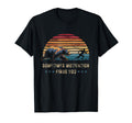 Sometimes Motivation Finds You Sunset T-Shirt - Fun Novelty Design Unisex - T-Shirt, Sweatshirt, Hoodie