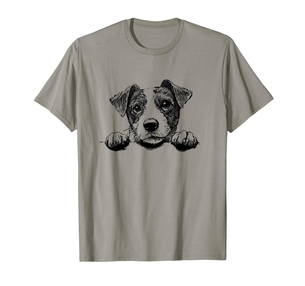 Funny Logo Happy Face Jack Russell T-Shirt - Novelty Apparel Men Women - T-Shirt, Sweatshirt, Hoodie