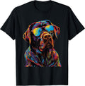 Chocolate Labrador Lovers Design Pop Art Funny Lab - Adult & Kids T-Shirts, Sweatshirts & Hoodies apparel design preview 1