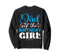 Dad Birthday Spa Party Family Sweatshirt - Minimalist Print Unisex - T-Shirt, Sweatshirt, Hoodie