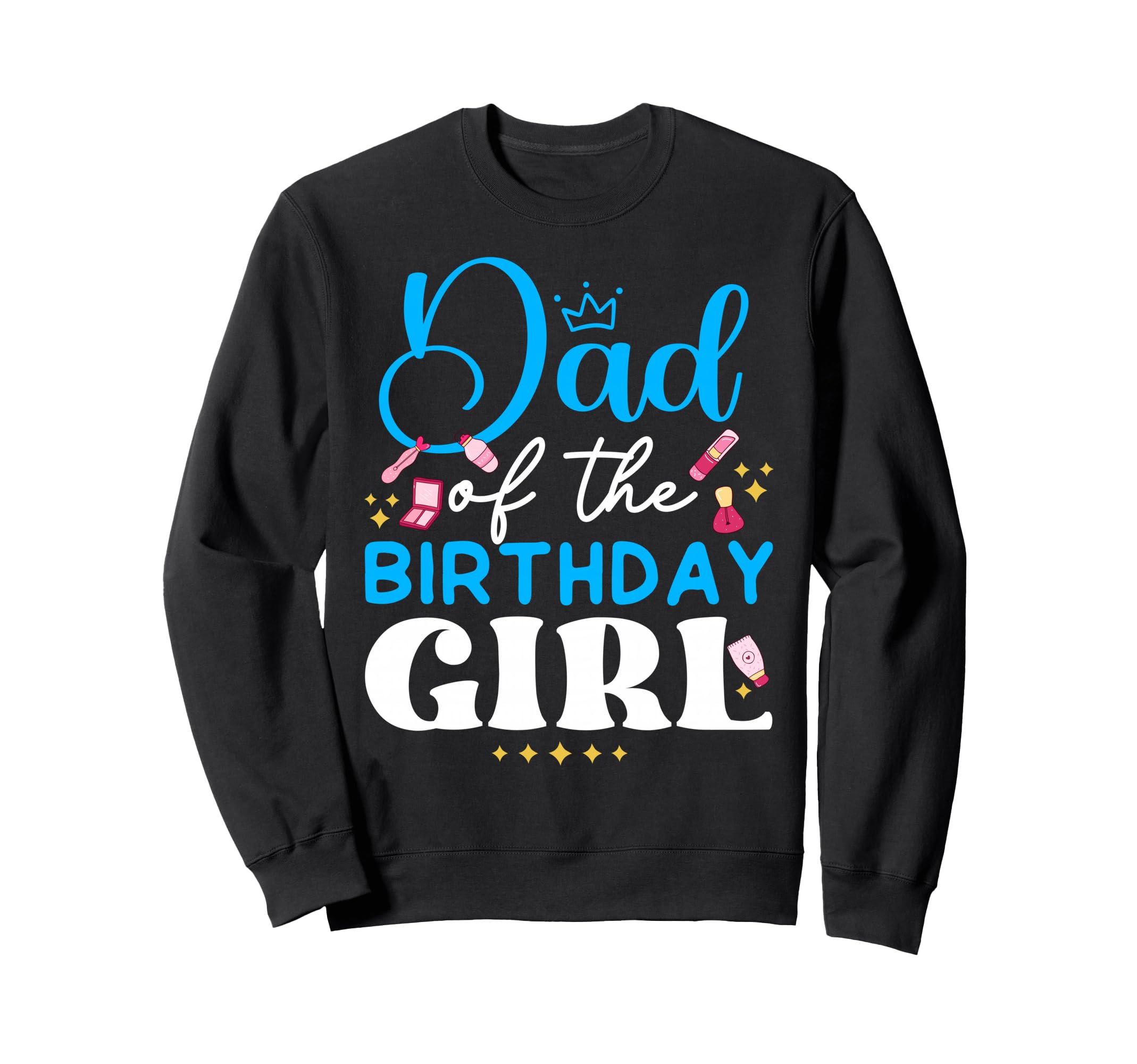 Dad Birthday Spa Party Family Sweatshirt - Minimalist Print Unisex - T-Shirt, Sweatshirt, Hoodie