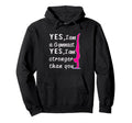 Gymnastics Yes Im Stronger Than You Gift Hoodie - Novelty Apparel Unisex - T-Shirt, Sweatshirt, Hoodie