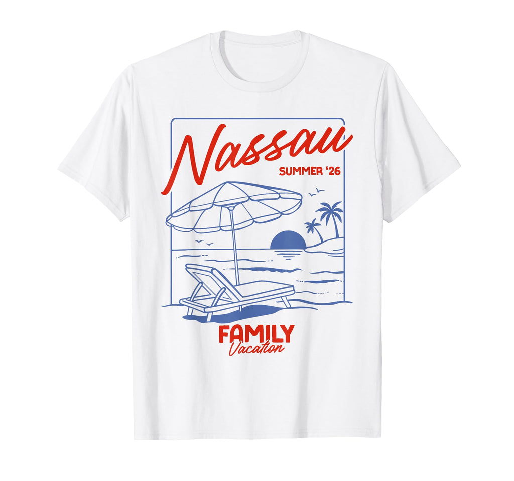 Nassauu Summer 26 Family Matching T-Shirt - Aesthetic Graphic for Adults - T-Shirt, Sweatshirt, Hoodie