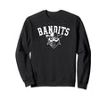 Bandits Soccer Mascot Players And Fans Sweatshirt - Minimalist Print Unisex - T-Shirt, Sweatshirt, Hoodie