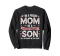 Im Proud Mom Freaking Awesome Son Sweatshirt - Streetwear Style for Adults - T-Shirt, Sweatshirt, Hoodie