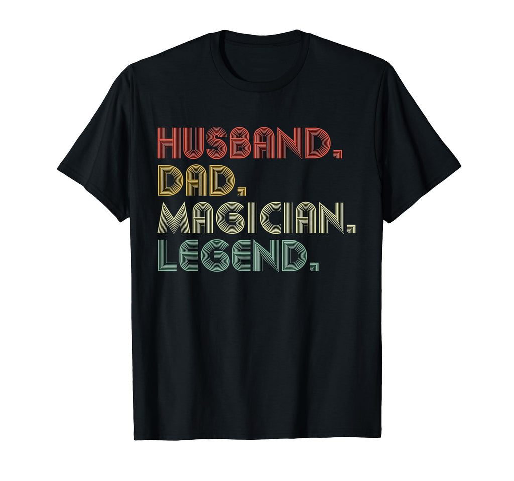 Sarcastic Husband Dad Magician T-Shirt - Minimalist Print for Adults - T-Shirt, Sweatshirt, Hoodie