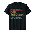 Sarcastic Husband Dad Magician T-Shirt - Minimalist Print for Adults - T-Shirt, Sweatshirt, Hoodie