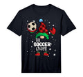 Soccer Gnome Red Buffalo Plaid T-Shirt - Unique Graphic for Adults - T-Shirt, Sweatshirt, Hoodie