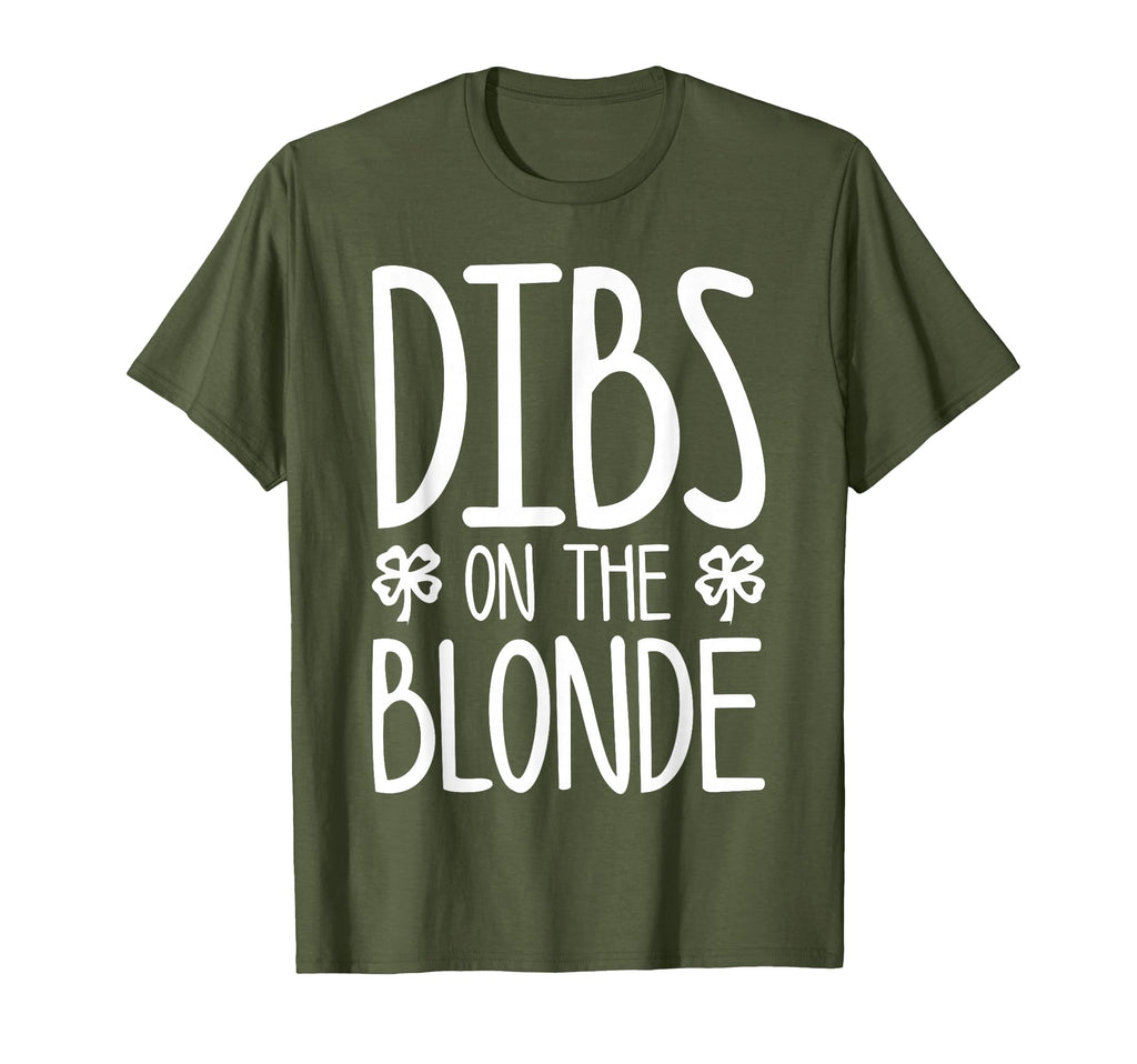Dibs Blonde St Patricks Day T-Shirt - Aesthetic Graphic Unisex - T-Shirt, Sweatshirt, Hoodie