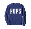 Varsity Pops Grandpa Sweatshirt - Custom Art Print Unisex - T-Shirt, Sweatshirt, Hoodie