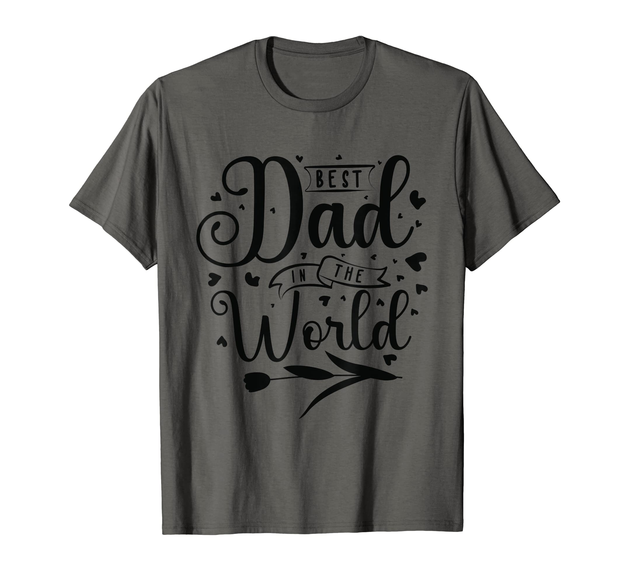 Best Dad World Mom Son Daughter Matching T-Shirt - Trendy Graphic Unisex - T-Shirt, Sweatshirt, Hoodie