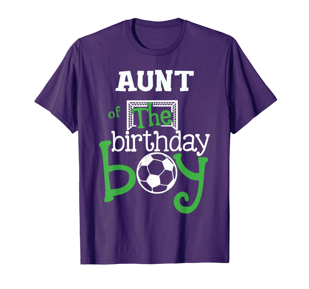 Aunt Birthday Soccer Player Bday Team T-Shirt - Unique Graphic for Adults - T-Shirt, Sweatshirt, Hoodie