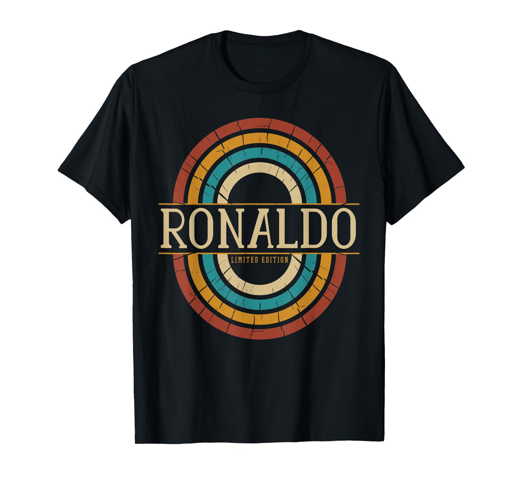 Ronaldo Name Personalized T-Shirt - Aesthetic Graphic for Adults - T-Shirt, Sweatshirt, Hoodie