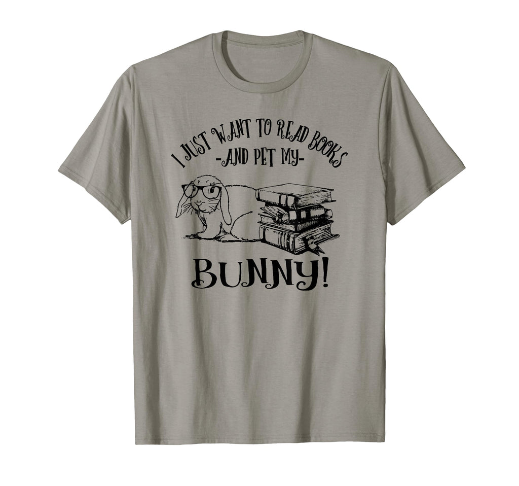 Womens Read Books Mini Holland Lop T-Shirt - Unique Graphic for Adults - T-Shirt, Sweatshirt, Hoodie