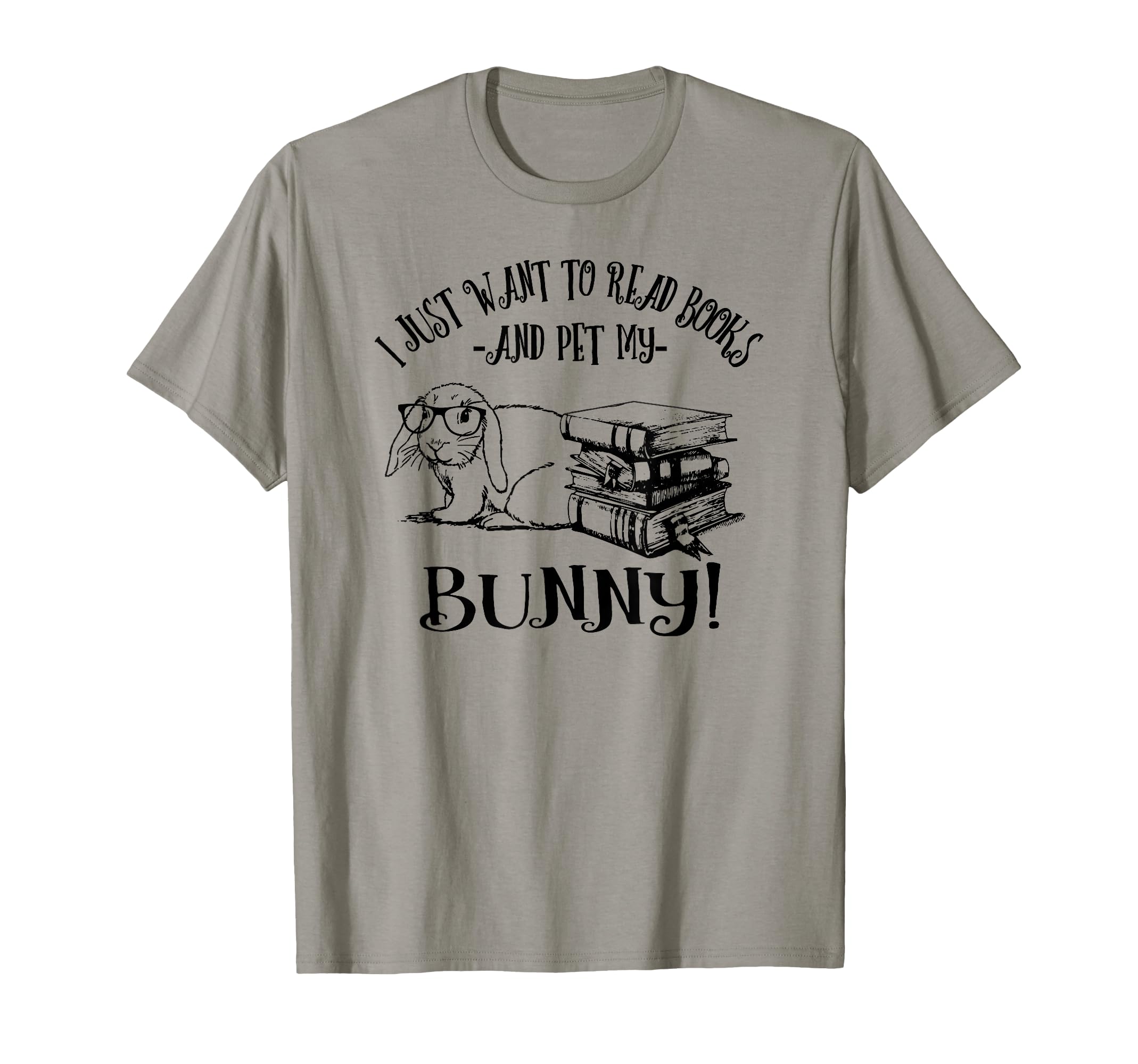 Womens Read Books Mini Holland Lop T-Shirt - Unique Graphic for Adults - T-Shirt, Sweatshirt, Hoodie