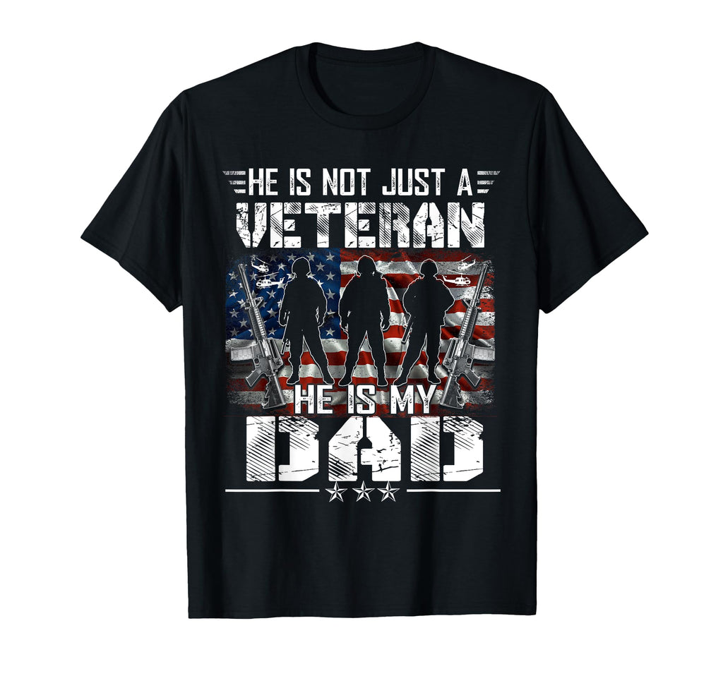 H Is Not Just Veteran My Dad T-Shirt - Streetwear Style for Adults - T-Shirt, Sweatshirt, Hoodie