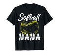 Softball Nana Family Matching T-Shirt - Aesthetic Graphic Men Women - T-Shirt, Sweatshirt, Hoodie