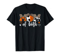 Mom Both Leopard Basketball T-Shirt - Casual Everyday Wear Men Women - T-Shirt, Sweatshirt, Hoodie
