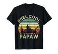 Reel Papaw Fishing Funny Fathers Day T-Shirt - Minimalist Print for Adults - T-Shirt, Sweatshirt, Hoodie