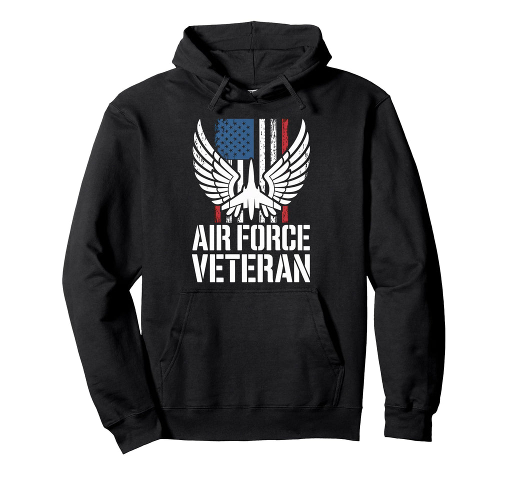 Air Force Veteran Us American Flag Dad Hoodie - Custom Art Print Unisex - T-Shirt, Sweatshirt, Hoodie