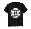 White Baseball Red Stitches Sport Funny 6 T-Shirt - Unique Graphic Unisex - T-Shirt, Sweatshirt, Hoodie