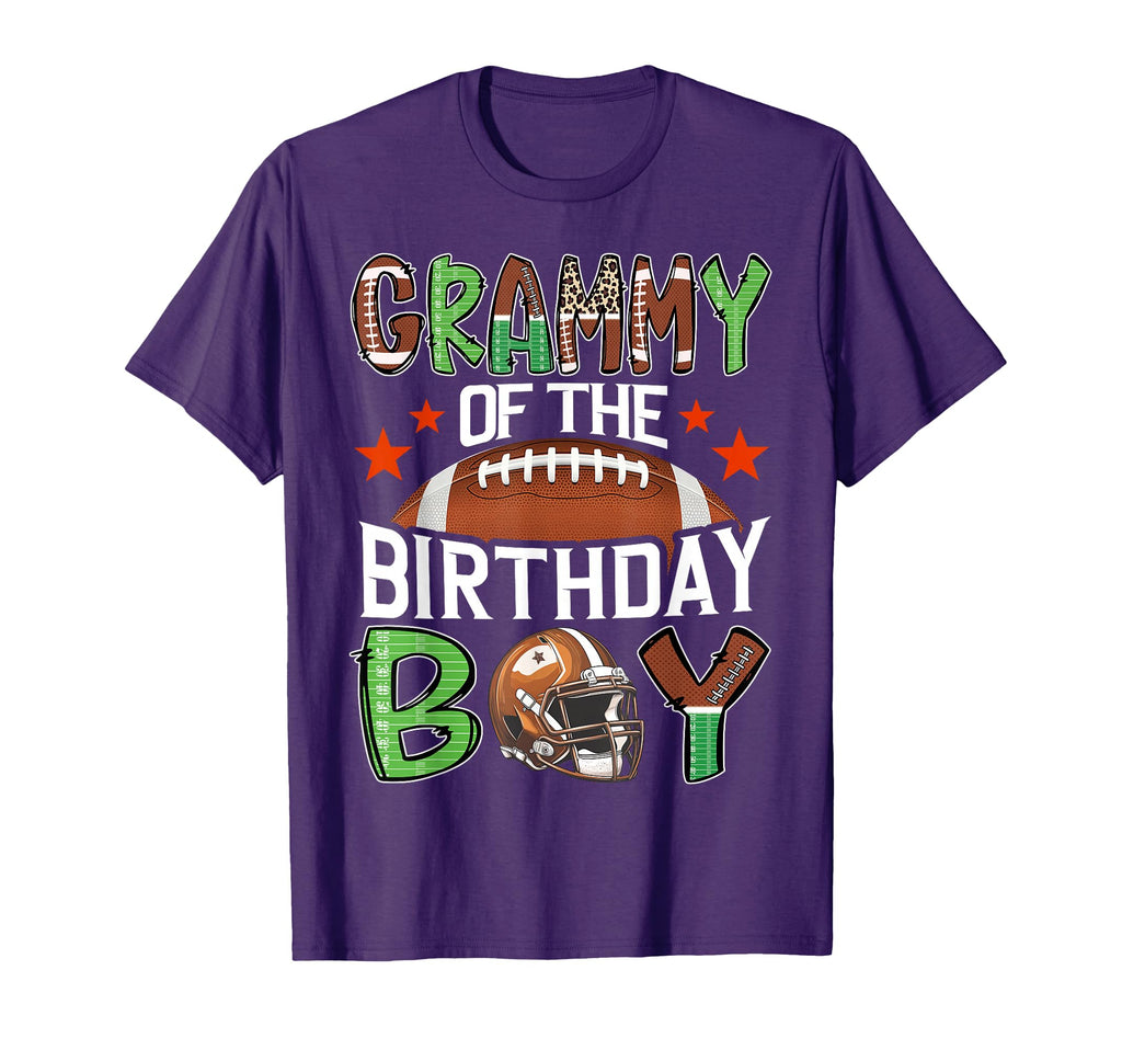 Grammy Birthday Game Day Football T-Shirt - Fun Novelty Design Unisex - T-Shirt, Sweatshirt, Hoodie