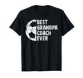 Best Grandpa Coach Soccer Grandpa T-Shirt - Casual Everyday Wear Men Women - T-Shirt, Sweatshirt, Hoodie