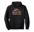 Dad Myth Legend American Flag Boots Veteran Hoodie - Graphic Print Unisex - T-Shirt, Sweatshirt, Hoodie