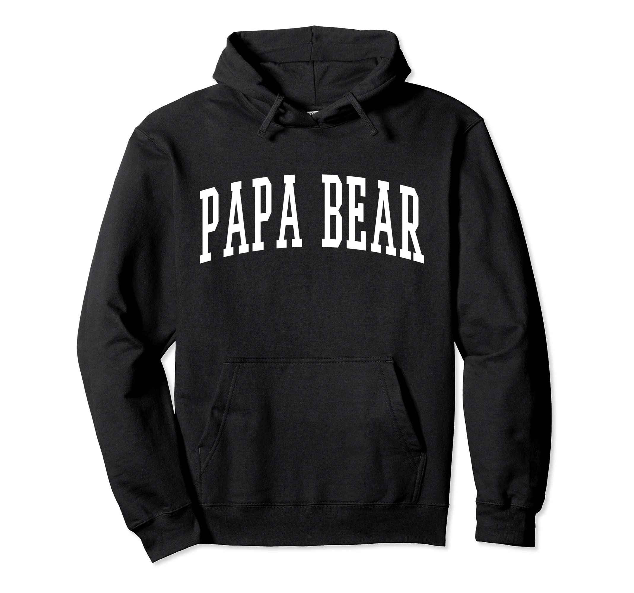 Varsity Papa Bear Hoodie - Aesthetic Graphic Unisex - T-Shirt, Sweatshirt, Hoodie