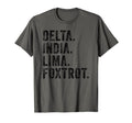Delta India Lima Foxtrot Dilf Father Dad T-Shirt - Unique Graphic Unisex - T-Shirt, Sweatshirt, Hoodie