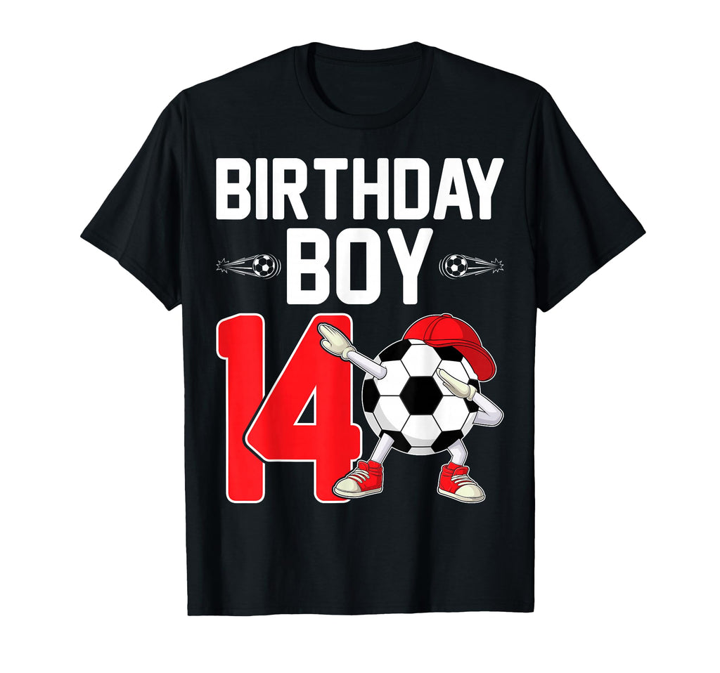 14 Years Old Dabbing Soccer 14Th T-Shirt - Streetwear Style Men Women - T-Shirt, Sweatshirt, Hoodie