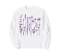 Wildflower Floral Boho Flower Sweatshirt - Graphic Print Unisex - T-Shirt, Sweatshirt, Hoodie