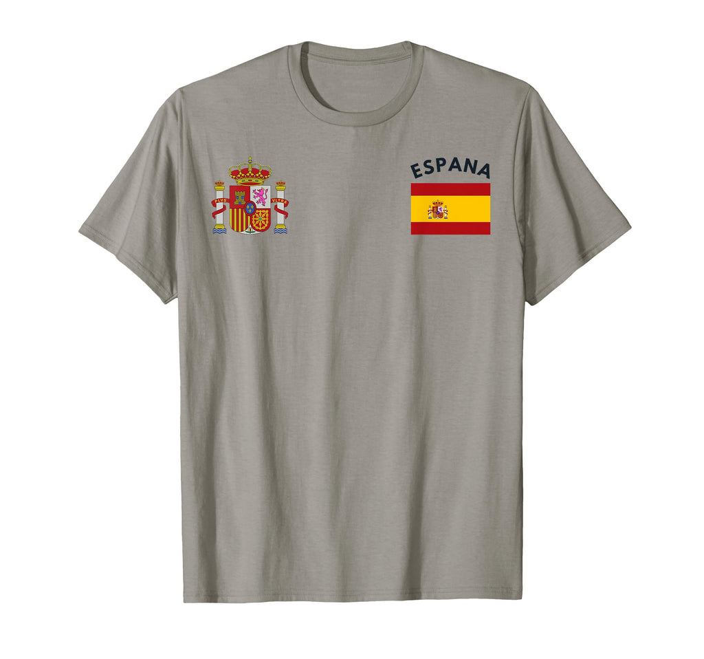 Spain Espana Flag Jersey Soccer Football T-Shirt - Trendy Graphic Unisex - T-Shirt, Sweatshirt, Hoodie