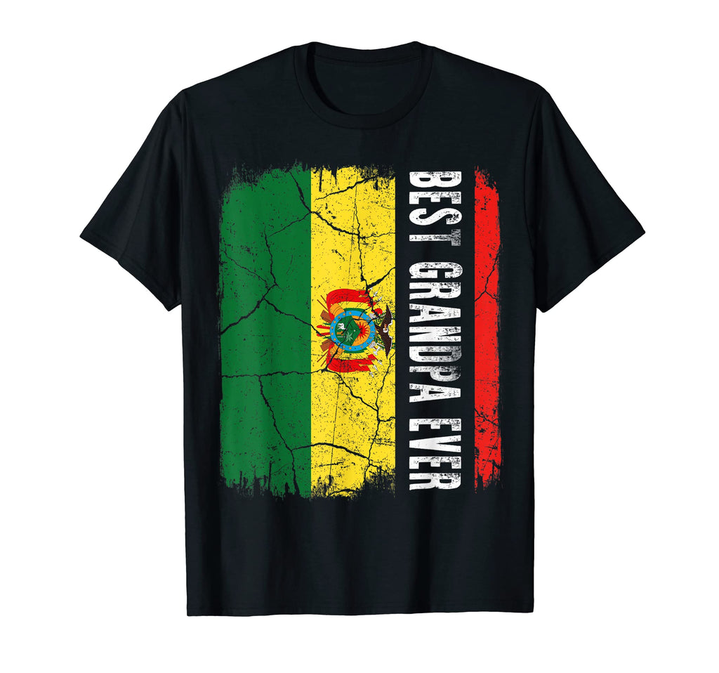 Best Bolivian Grandpa Ever Bolivia T-Shirt - Streetwear Style Men Women - T-Shirt, Sweatshirt, Hoodie