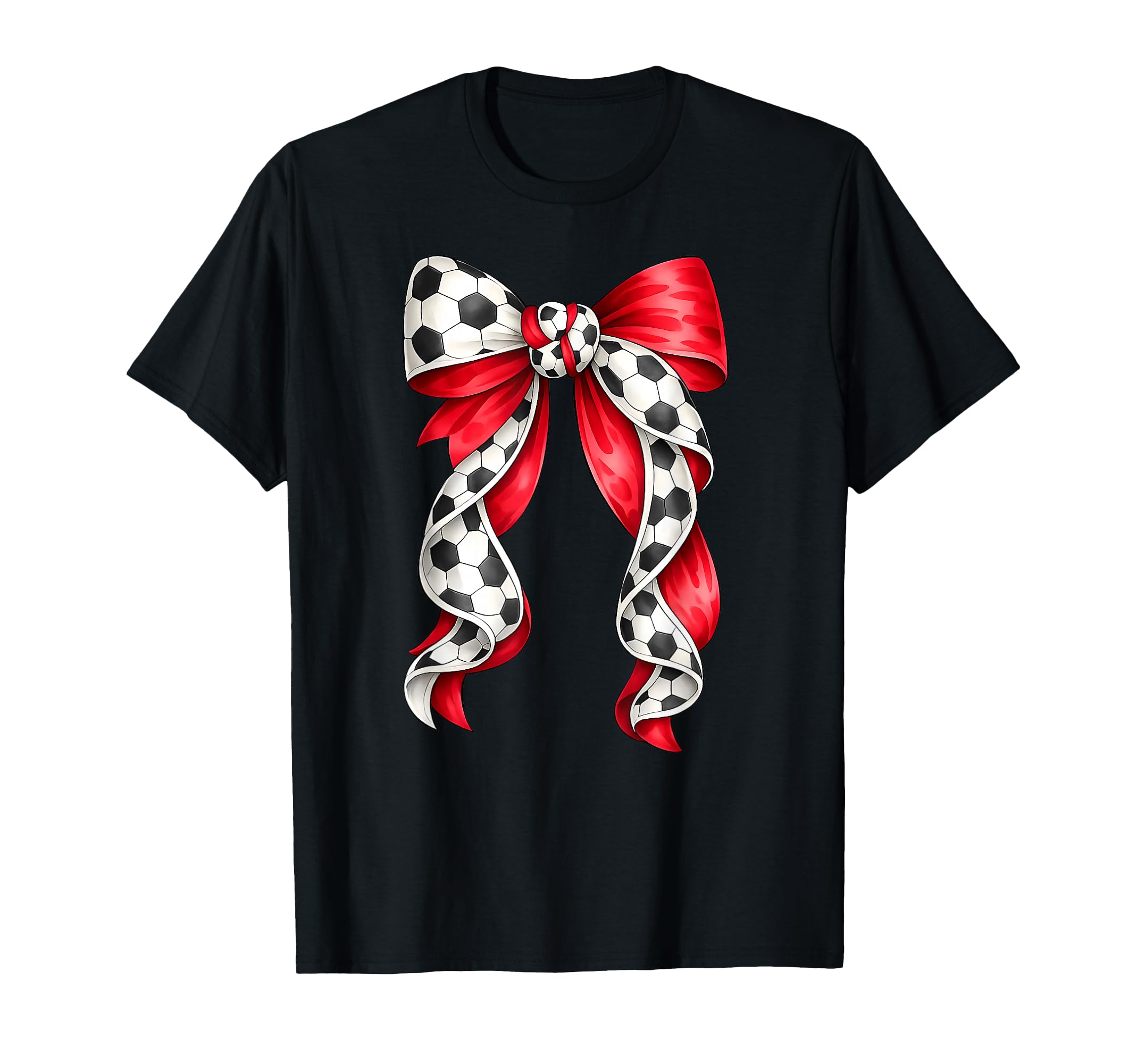 Soccer Coquette Bow Kick Dang Ball T-Shirt - Minimalist Print Men Women - T-Shirt, Sweatshirt, Hoodie