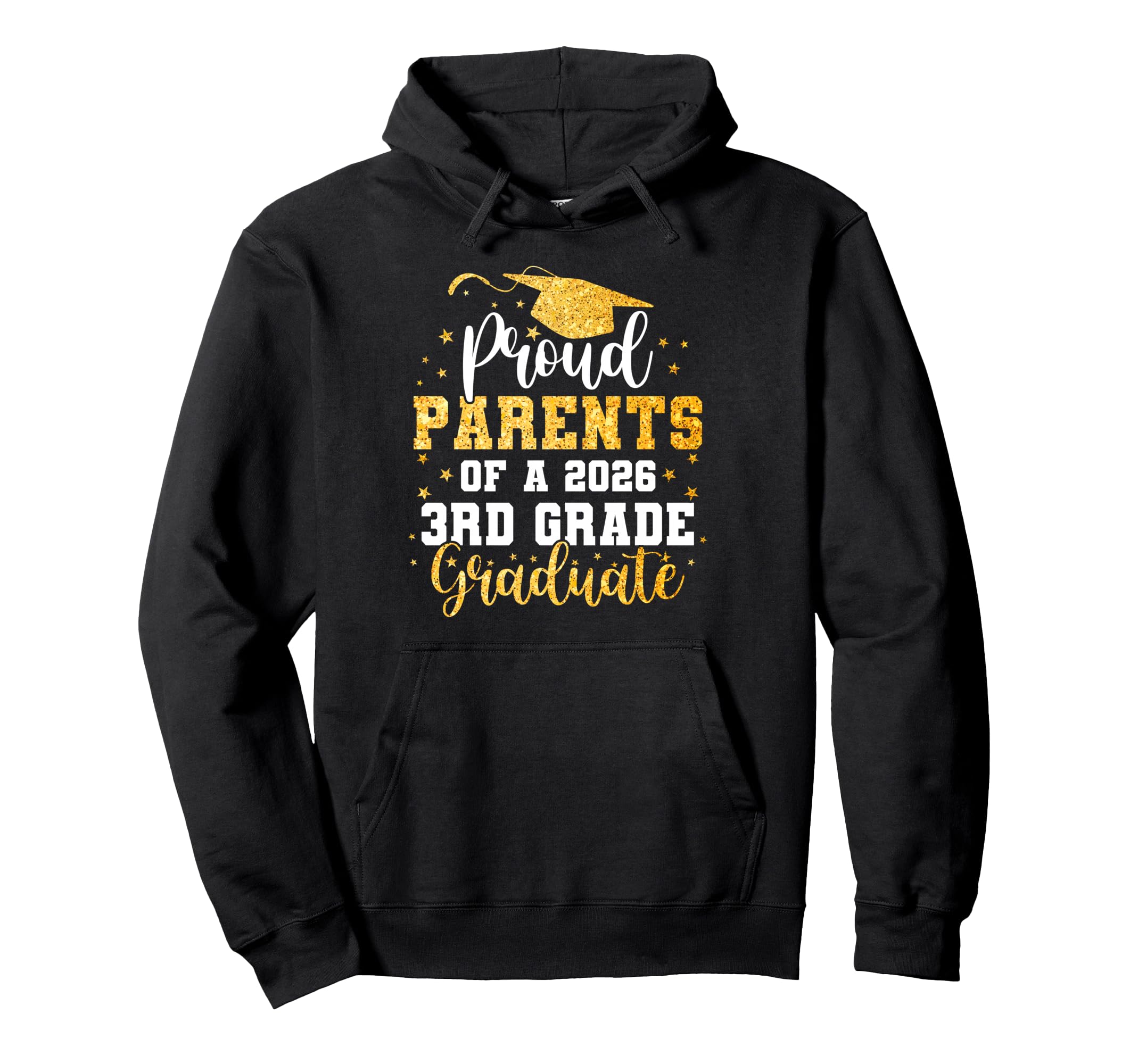 Proud Parents Class 2026 3Rd Grade Hoodie - Custom Art Print Men Women - T-Shirt, Sweatshirt, Hoodie