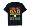 Volleyball Player Husband Dad T-Shirt - Minimalist Print for Adults - T-Shirt, Sweatshirt, Hoodie