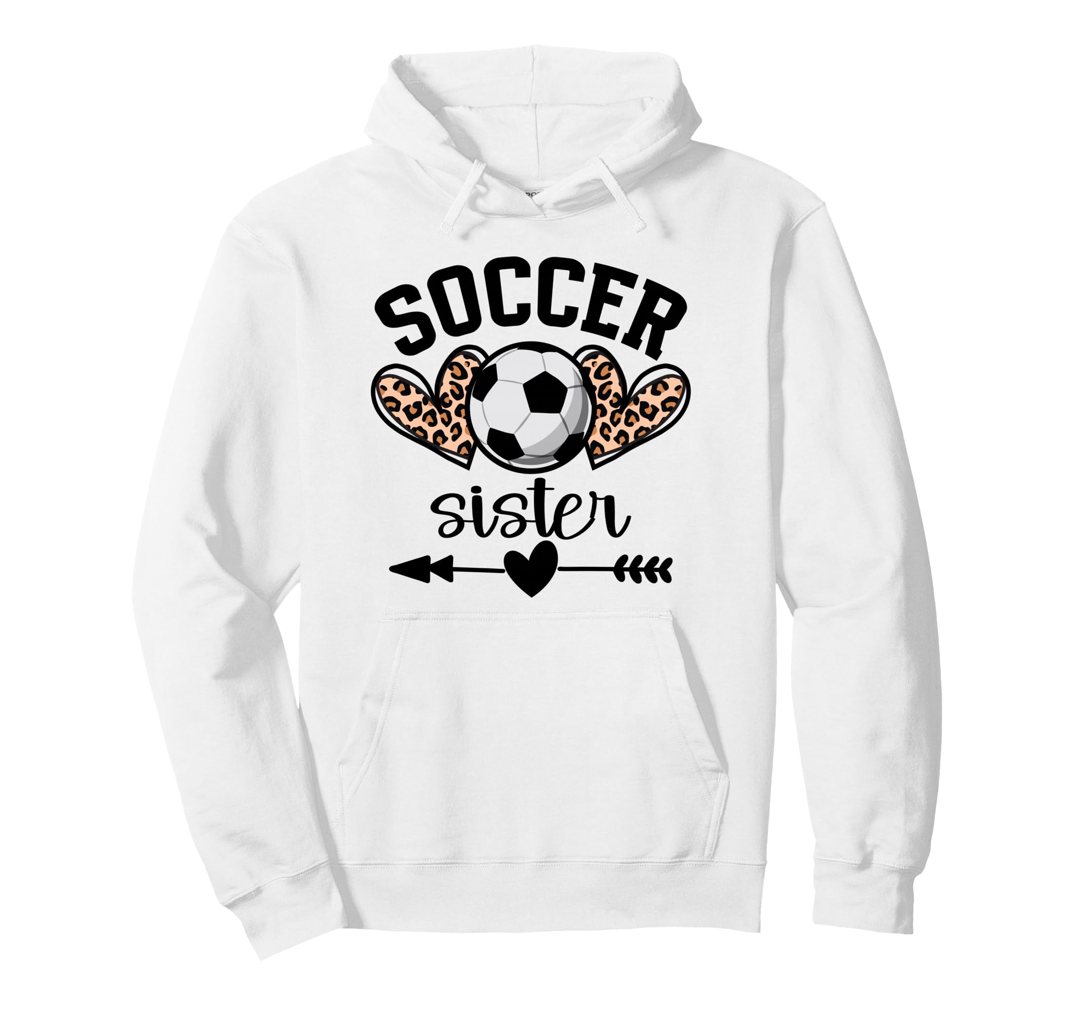 Soccer Sister Womens Soccer Sister Hoodie - Aesthetic Graphic Men Women - T-Shirt, Sweatshirt, Hoodie