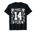 Soccer Birthday 14 Years Football 14Th T-Shirt - Fun Novelty Design Unisex - T-Shirt, Sweatshirt, Hoodie