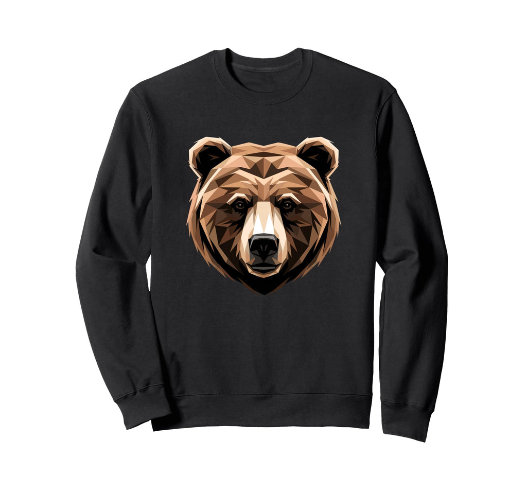Brown Bear Grizzly Bears Forest Sweatshirt - Unique Graphic Men Women - T-Shirt, Sweatshirt, Hoodie