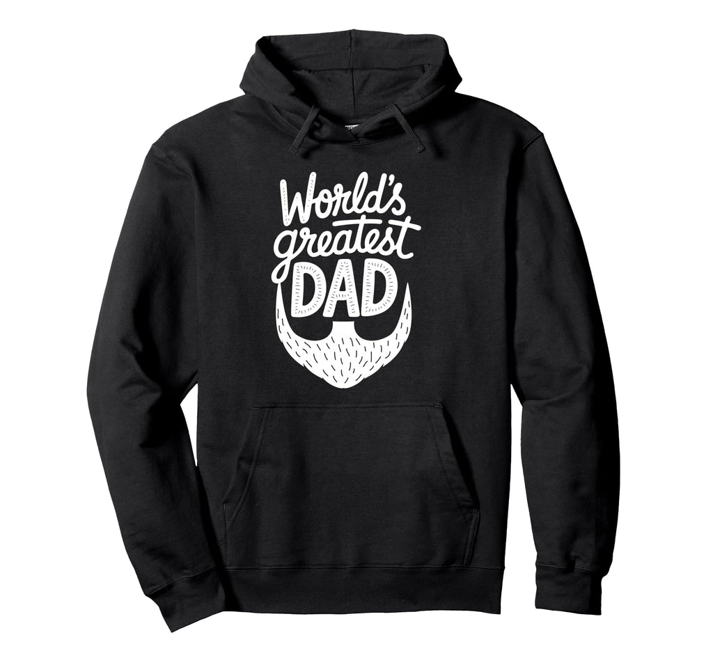 Worlds Greatest Dad Beard Hoodie - Casual Everyday Wear for Adults - T-Shirt, Sweatshirt, Hoodie