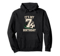 Soccer Theme Its My 7Th Birthday Soccer Hoodie - Custom Art Print Men Women - T-Shirt, Sweatshirt, Hoodie