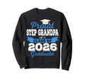 Super Proud Step Grandpa 2026 Graduate Sweatshirt - Graphic Print Unisex - T-Shirt, Sweatshirt, Hoodie