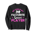Soccer Mom Family Matching Team Player Sweatshirt - Graphic Print Unisex - T-Shirt, Sweatshirt, Hoodie