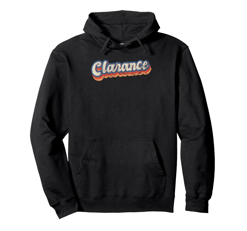 Clarance Personalized Name Custom Lettering Hoodie - Unique Graphic Unisex - T-Shirt, Sweatshirt, Hoodie