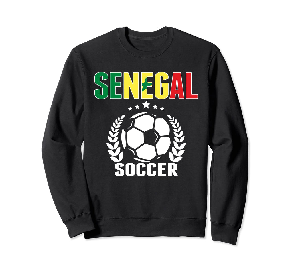 Senegal Soccer Fans Jersey Sweatshirt - Minimalist Print Men Women - T-Shirt, Sweatshirt, Hoodie