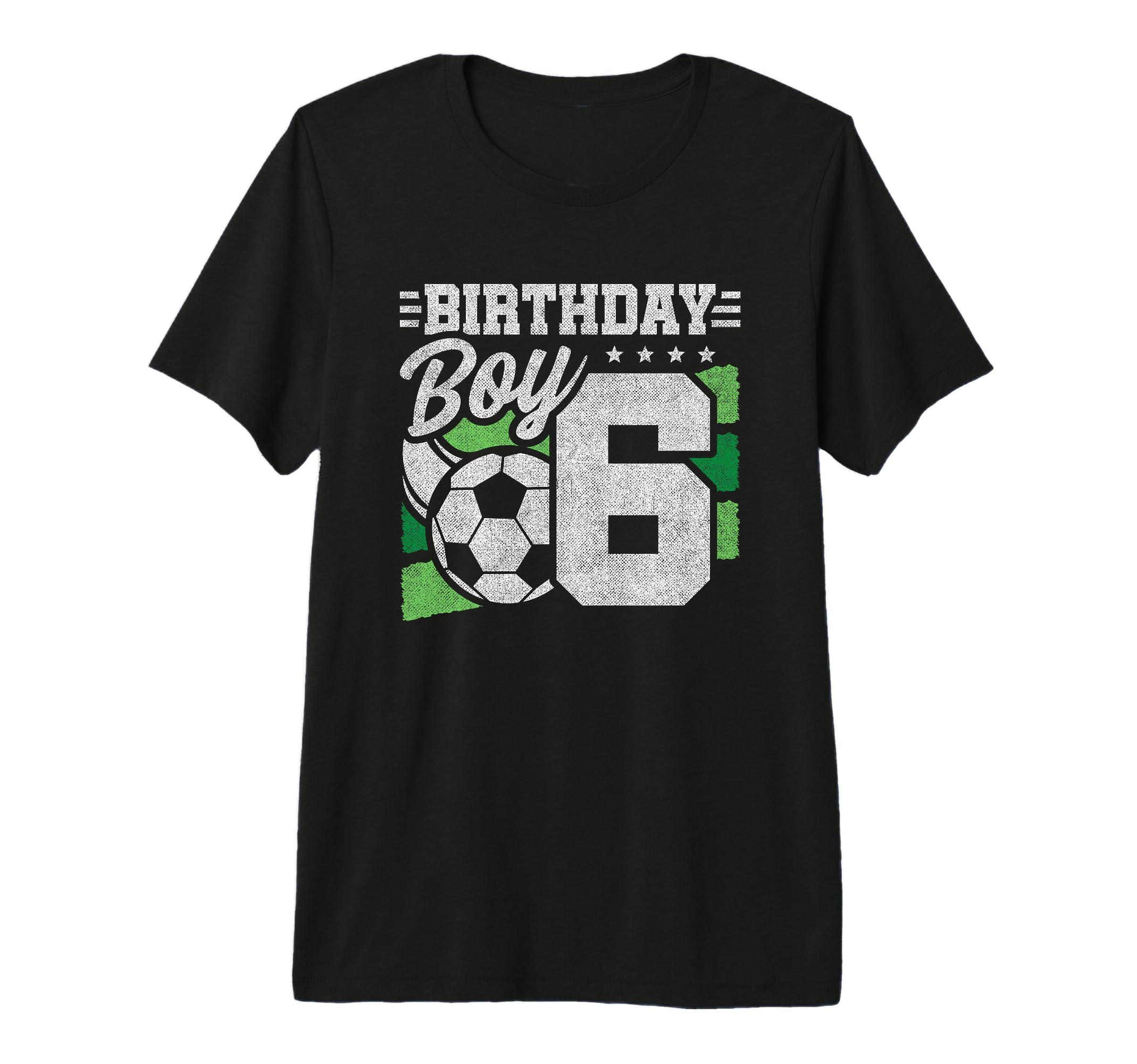 6 Year Old Soccer Birthday 6Th Birthday T-Shirt - Unique Graphic Men Women - T-Shirt, Sweatshirt, Hoodie