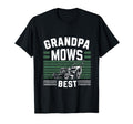 Grandpa Mows Best Grandfather T-Shirt - Fun Novelty Design for Adults - T-Shirt, Sweatshirt, Hoodie